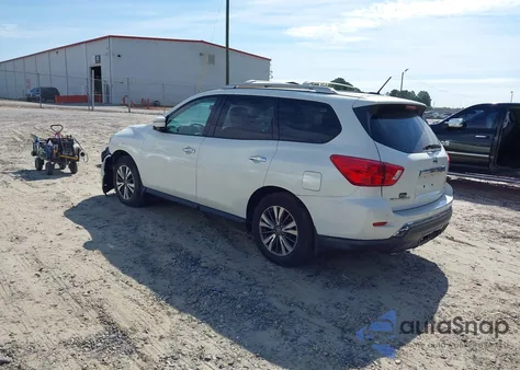 2017 Nissan Pathfinder Sl z USA, uszkodzony, nr VIN 5N1DR2MN0HC908933
